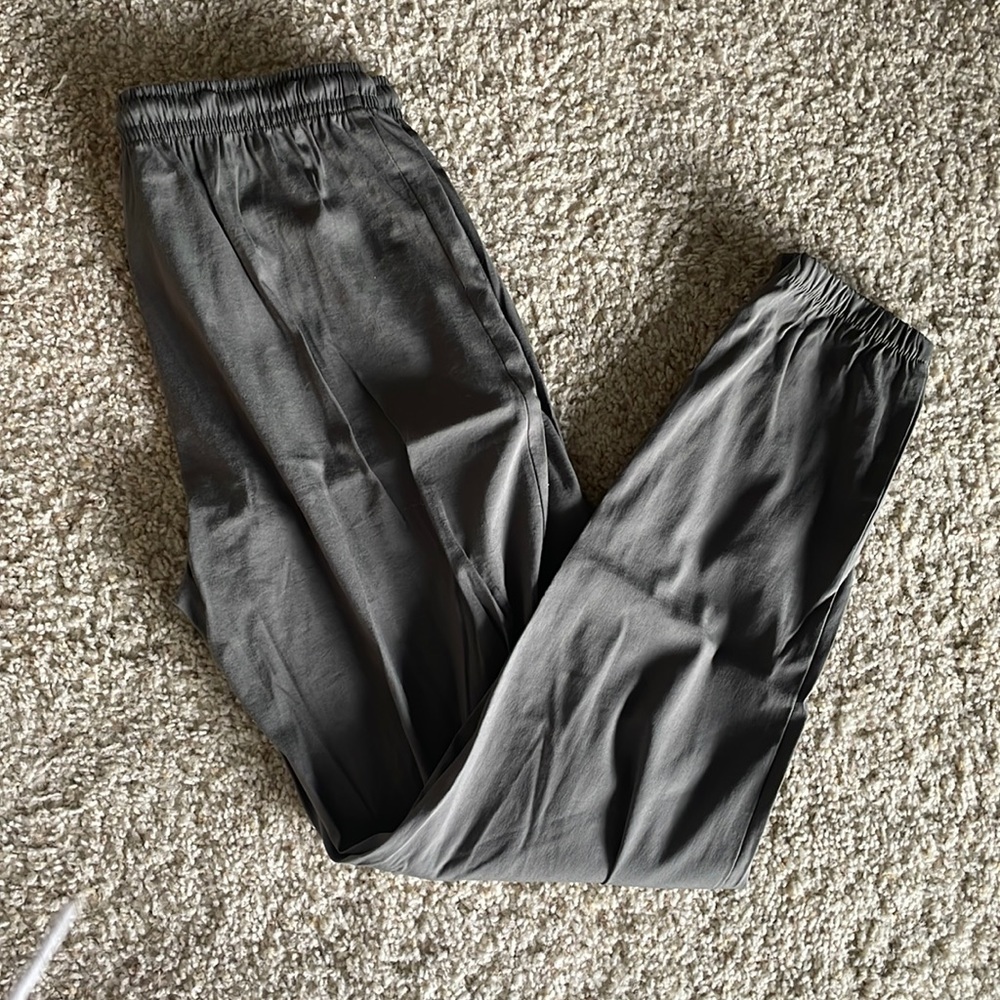 Green joggers